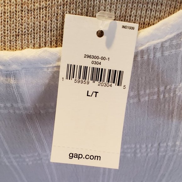 GAP White Maxi Dress NWOT - Picture 5 of 8